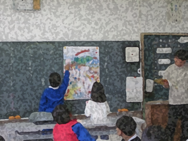 ２年生の授業